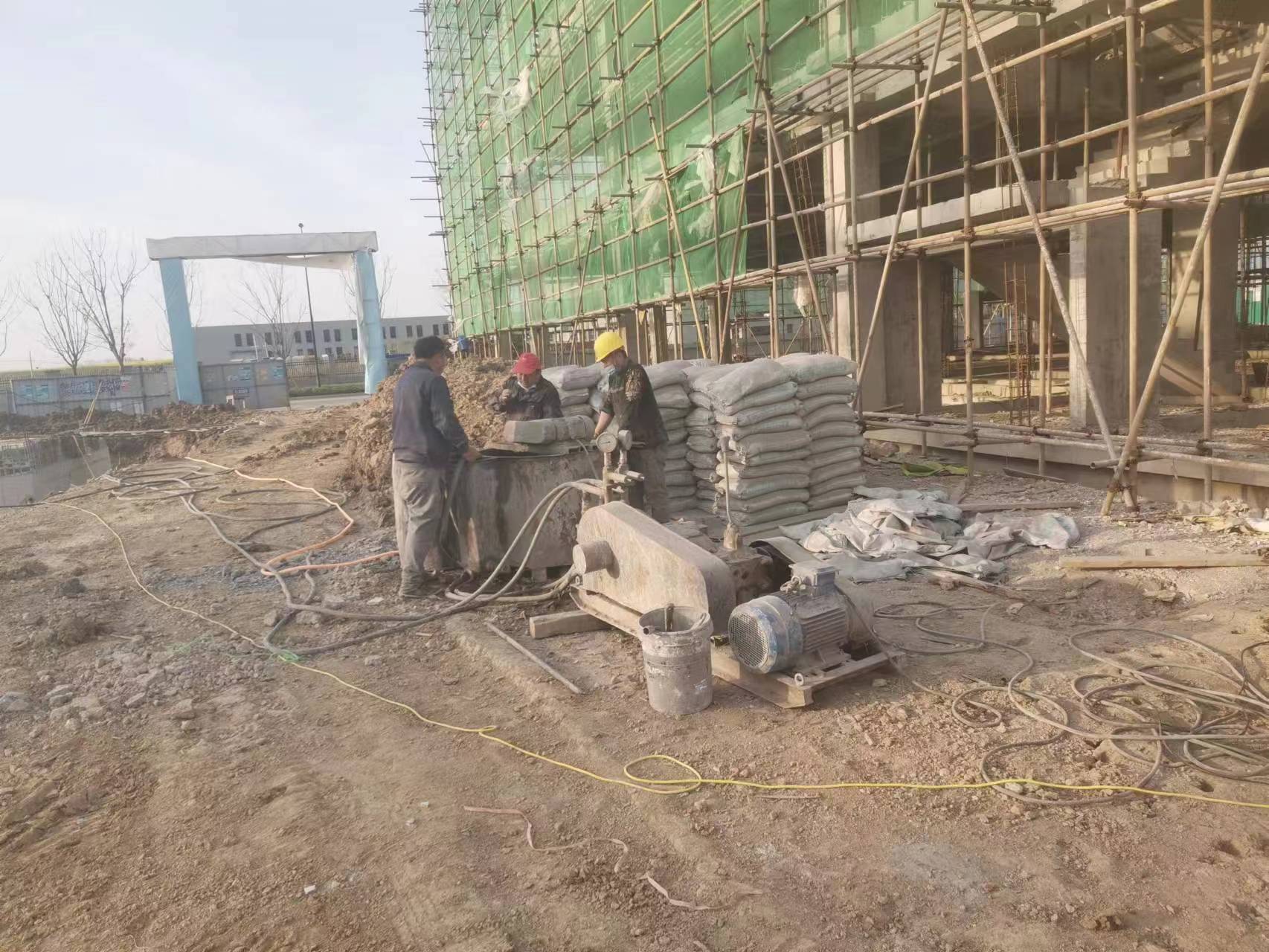 宜州别墅下沉注浆